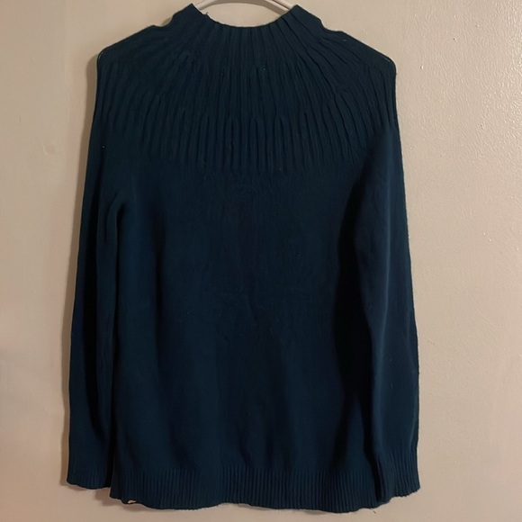 🌹BY ANTHROPOLOGIE KNIT MOCK NECK SWEATER - Picture 7 of 9